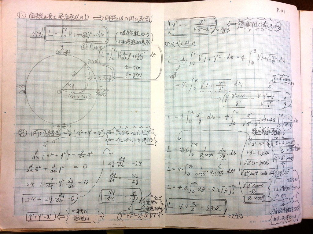 微分・積分・微分方程式の基礎、力学の基礎-P111