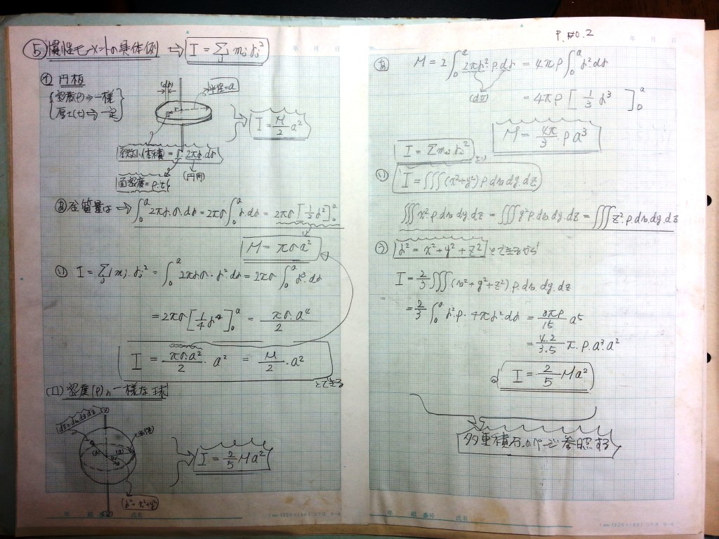 微分・積分・微分方程式の基礎、力学の基礎-P2
