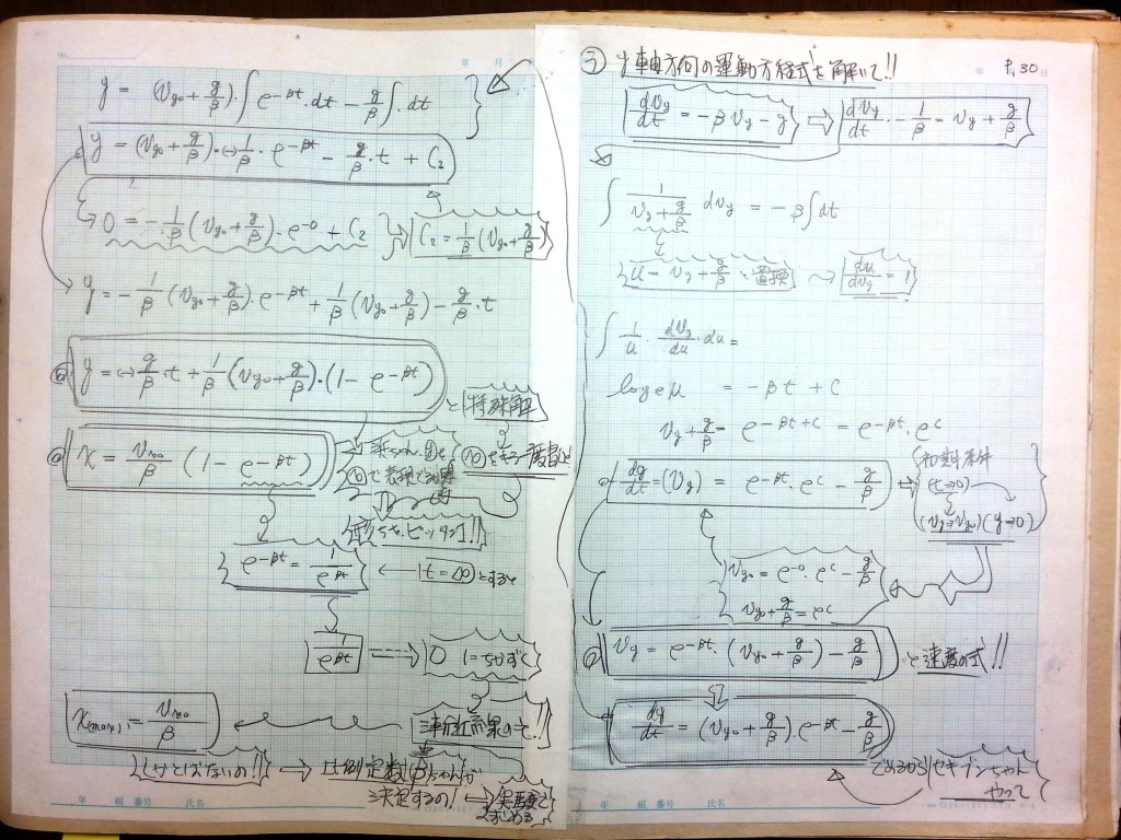 微分・積分・微分方程式の基礎、力学の基礎-P30