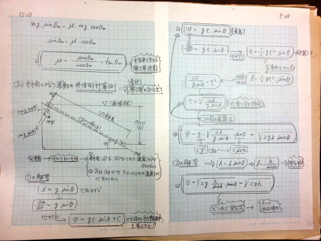微分・積分・微分方程式の基礎、力学の基礎-P48