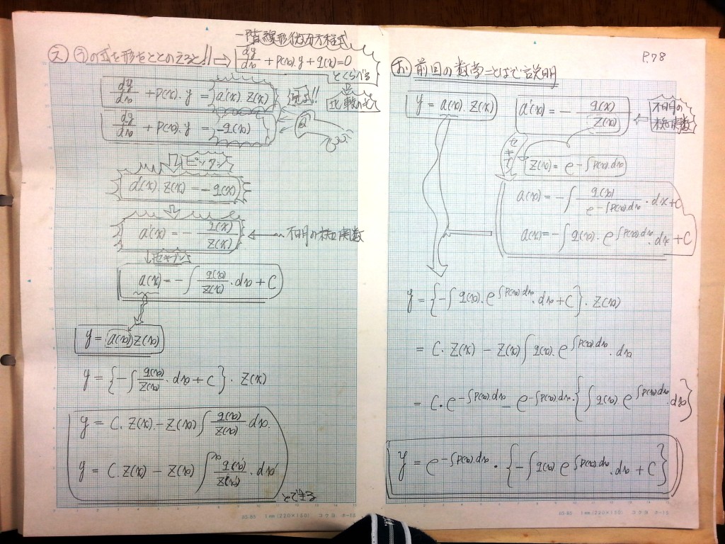 微分・積分・微分方程式の基礎、力学の基礎-P78