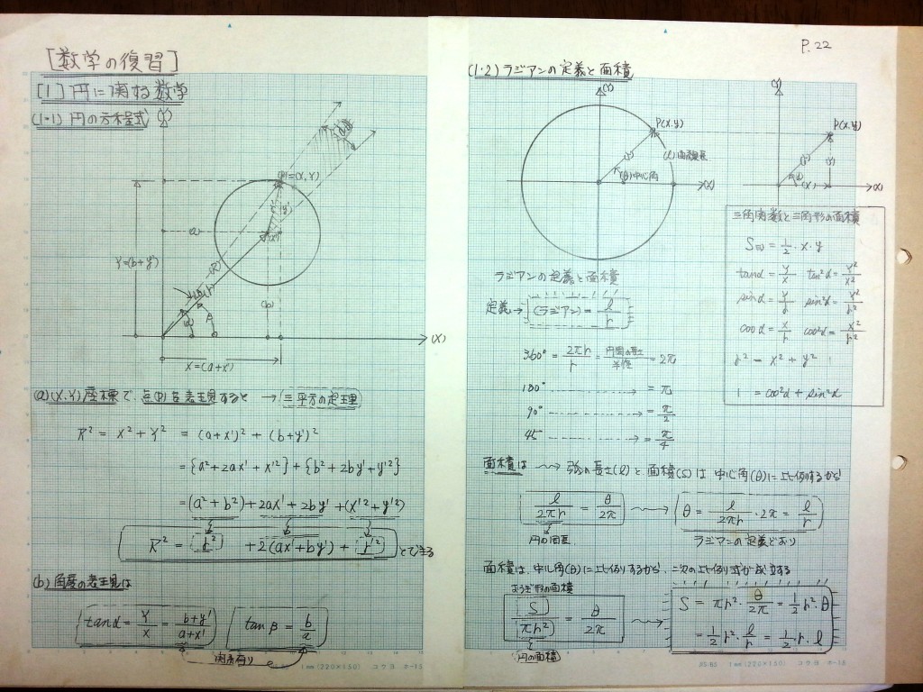 数学の復習と土質力学基礎 (1)　P22