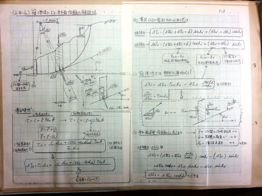 数学の復習と土質力学基礎 (2)　P13