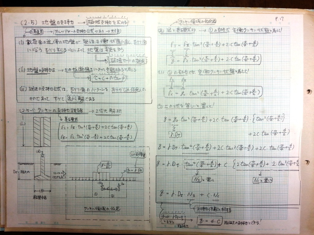数学の復習と土質力学基礎 (2)　P17