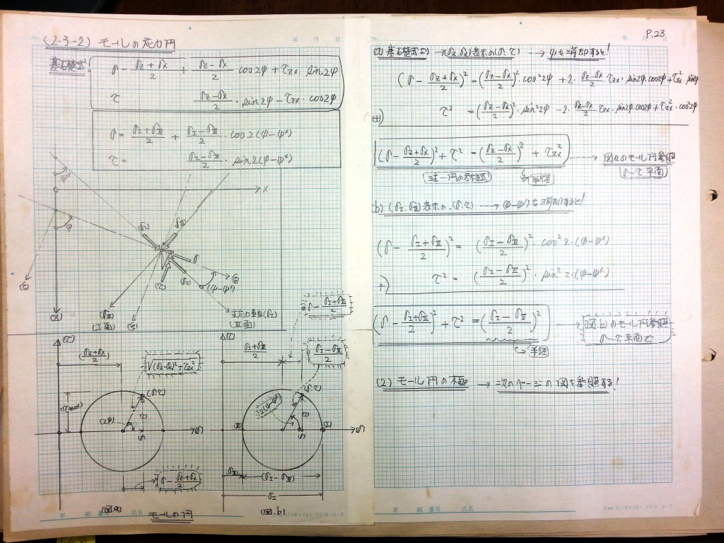 数学の復習と土質力学基礎 (2)　P23