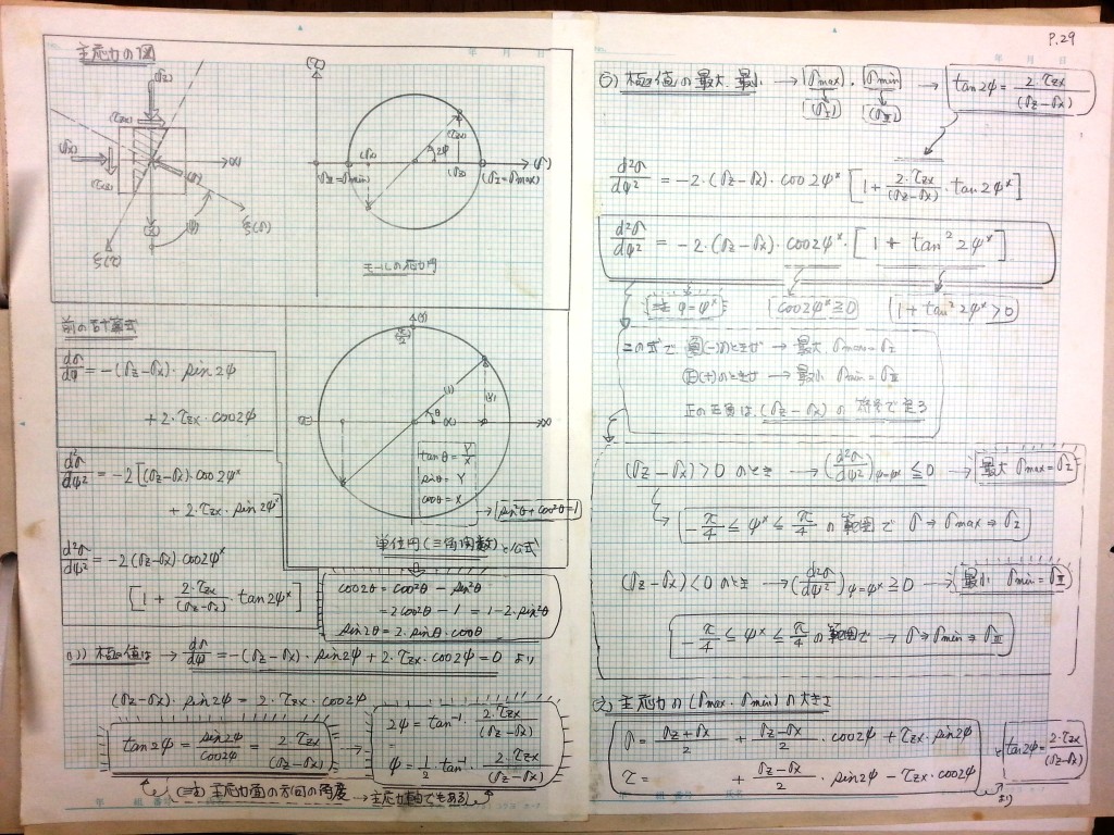 数学の復習と土質力学基礎 (2)　P29